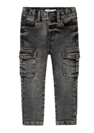 Name It - Broek - NMMSILAS - Cargo - Dark Grey Denim
