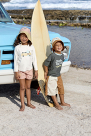 Lässig - UV - T-shirt - Surfy - Camping - Sea salt - Lange mouw - Maat 116