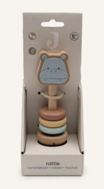 Jollein - Houten Rammelaar - Hippo Happy -  Jollies