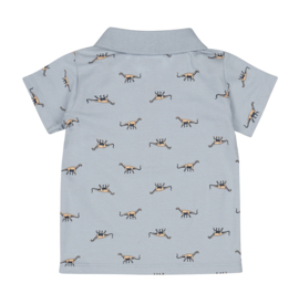 Dirkje - T-shirt - Polo - Lichtblauw - Dino's
