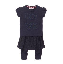 Dirkje - 2-delig - Setje - Love - Navy 