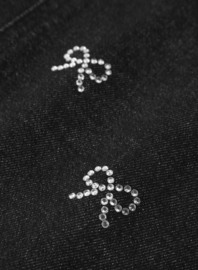 Name It - Broek - Wide Jeans - Strikjes