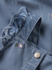 Name It - Boxpakje - Jumpsuit - NBFSage - Denim Blue - Bloemetjes