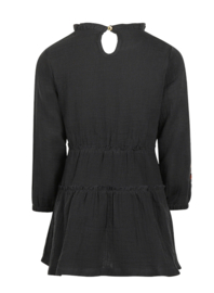 Koko Noko - Jurk - Bloemetjes - Faded Black