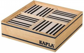 Kapla - 100 - Plankjes - Zwart - Wit