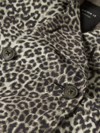 Name It - Trench coat - NKFMadelin - Panterprint - Birch