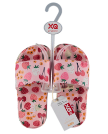 XQ Footwear - Slippers - Fruit - Roze