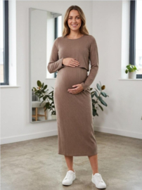 Mamalicious - Jurk - MLLUCY - Fossil