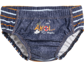 Playshoes - Zwemluier - Zwembroek - UV - Werend - Ahoi - Jeansstyle