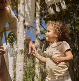 Dirkje - Korte - Broek - Bruin - Gestreept