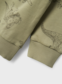 Name It - Sweater - Trui - Dino's - Varon - Groen - Maat 104