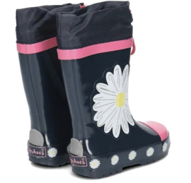 Playshoes - Regenlaarzen - Margriet - Donkerblauw - Maat 24/25