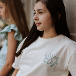 No Way Monday - T-shirt - Backprint - Off White - Loose Fit