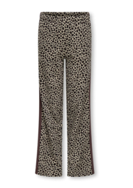 Only - Broek - KOGVIDA - Panterprint - Bruin