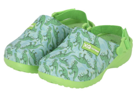 XQ Footwear - Tuinklompen - Dino - Groen