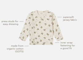 Noppies - Longsleeve - Broekje - Nicosia - Niger - Oatmeal - Unisex