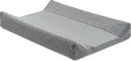 Jollein - Aankleedkussenhoes - Bliss - Knit - 50x70cm - Storm - Grey