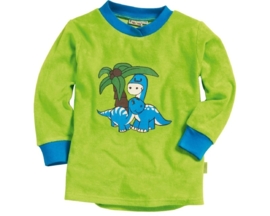 Playshoes - Pyjama - Dino - Badstof - Groen