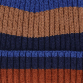 Sarlini - Baby - Jongens - Knit - Muts - Kobalt - Blauw - Multi - Colour