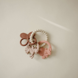 Mushie - Bijtring - Fairies - Feeën - Roze