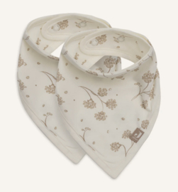 Jollein - Slab bandana - Leafy Dreams - 2 stuks