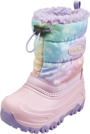 Playshoes - Snowboots - Pastel - Regenboog - Hartjes - Roze