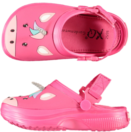 XQ Footwear - Tuinklompen - Unicorn - Roze 