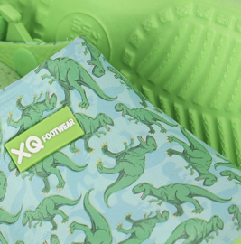 XQ Footwear - Tuinklompen - Dino - Groen
