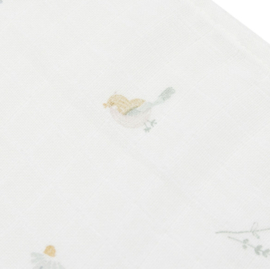 Jollein - Hydrofiele - Doeken - Lovely Birds - 70x70 cm - 3 stuks