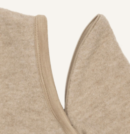 Jollein - Slaapzak met afritsbare mouw - Rond - Merino Wol Felted - Naturel