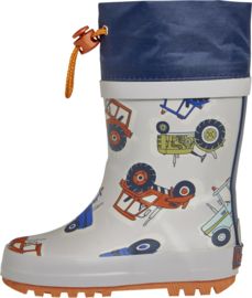 Playshoes - Regenlaarzen - Trekker - Tractoren - Donkerblauw