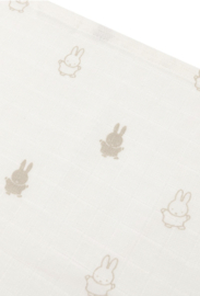 Jollein - Hydrofiele doeken - Happy Miffy - Nougat - 70x70cm - 3 stuks