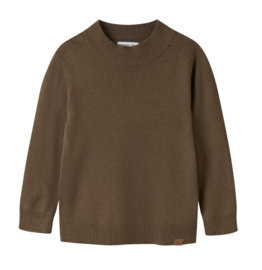 Name It - Sweater - NMMRONNY - Knit - Sepia