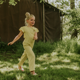 Koko Noko - Jumpsuit - Wide Leg - Geel