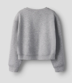 Name It - Trui - Sweater - NKFBima - Grey Melange - Lucky