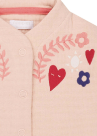 Noppies - Vest - Manti - Roze - Evening - Sand