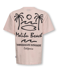 Only & Sons - T-shirt - Osjmilo - Backprint - Veiled Pink