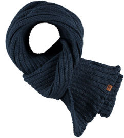 Sarlini - Jongens - Knit - Sjaal - Navy - 8/12 jaar