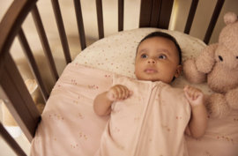 Jollein - Hoeslaken - Wieg - 40/50 x 80/90cm - Pretty Picnic - Flower Drops