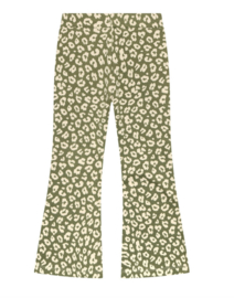 Noppies - Flared Legging - Luipaardprint - Groen
