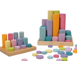 Grimm's Stapelbare kleine pastelkleurige rollen