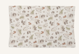 Jollein - Aankleedkussenhoes - Jersey - 50x70 cm - Barn Buddies