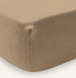 Jollein - Hoeslakens - Jersey - 2 Stuks - Hazel & Oatmeal - 40/50x80/90 cm