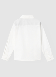 Name It - Blouse - Overhemd - Newsa - Wit - Maat 104