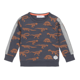 Dirkje - Trui - Dinosaurus - Dark - Blue - Maat 56