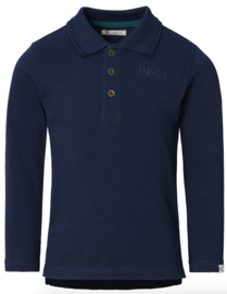 Noppies - Polo - Longsleeve - Kyle - Black - Iris - Maat 110