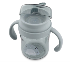 Trixie - 360° drinkbeker met handvatten - Mr. Shark