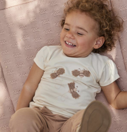 Dirkje - T-shirt - Wit - Bijtjes