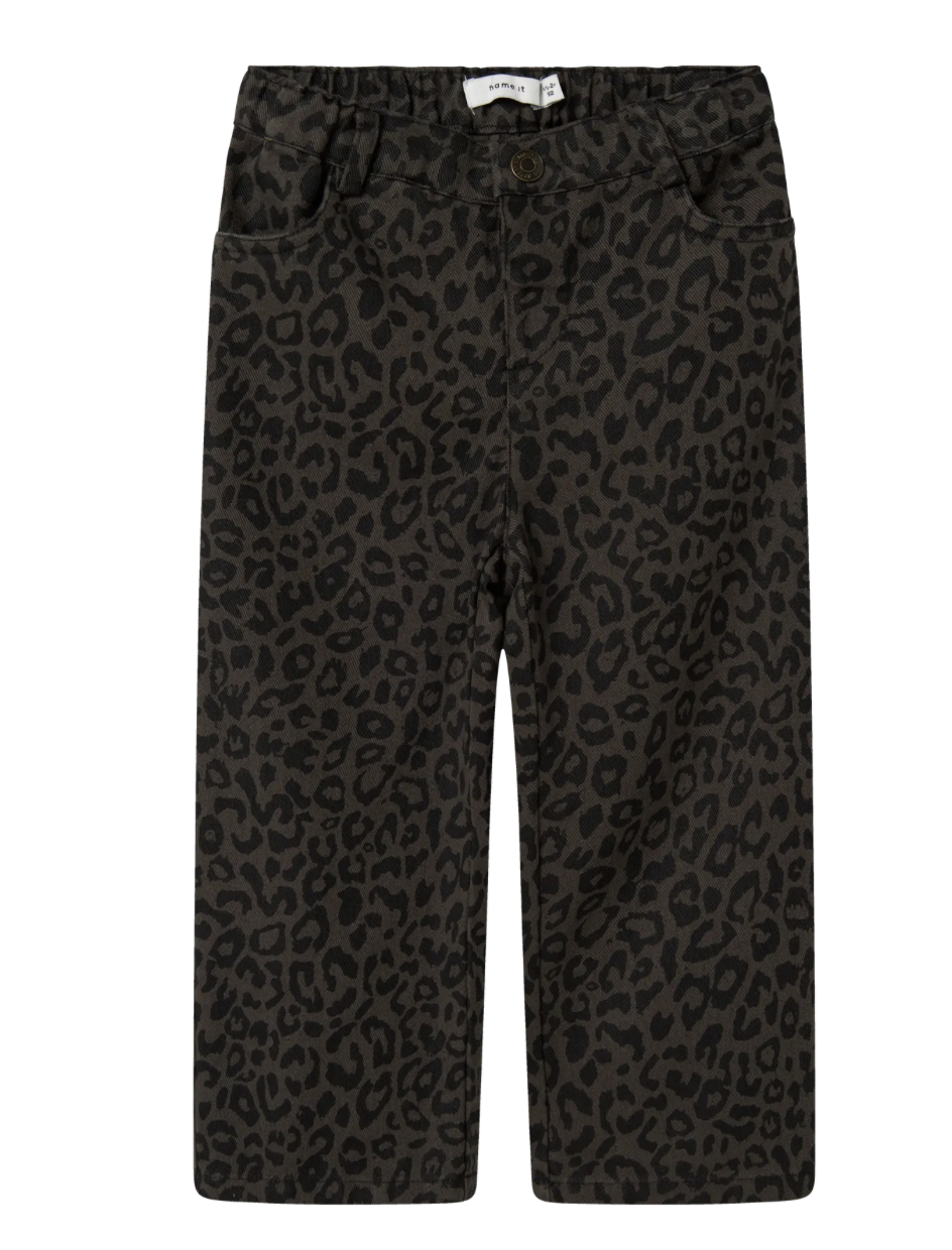 Name It - Wide - Pants - Broek - Leo - Panterprint