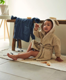 Jollein - Badjas 1/2 - Jaar - Oud - Nougat